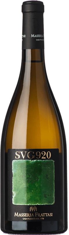 Бесплатная доставка | Белое вино Frattasi Svg 920 I.G.T. Campania Кампанья Италия Sauvignon 75 cl