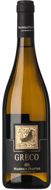 Kostenloser Versand | Weißwein Frattasi I.G.T. Beneventano Kampanien Italien Greco Ökologisch 75 cl