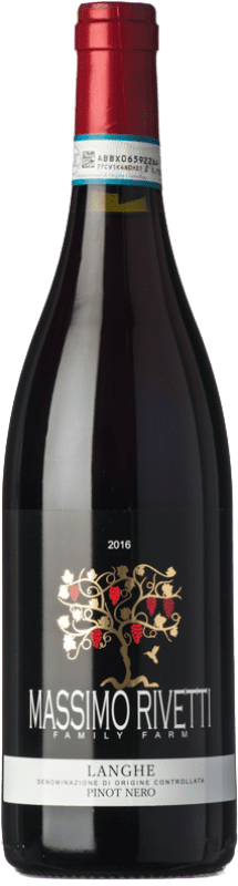 19,95 € Envio grátis | Vinho tinto Massimo Rivetti D.O.C. Langhe Biológico