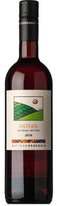 15,95 € Бесплатная доставка | Красное вино Matteo Correggia Anthos D.O.C. Piedmont