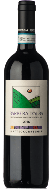 16,95 € | Красное вино Matteo Correggia D.O.C. Barbera d'Alba Пьемонте Италия Barbera 75 cl