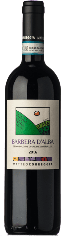 15,95 € Бесплатная доставка | Красное вино Matteo Correggia D.O.C. Barbera d'Alba