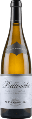 Michel Chapoutier Belleruche Blanc Côtes du Rhône 高齢者 75 cl