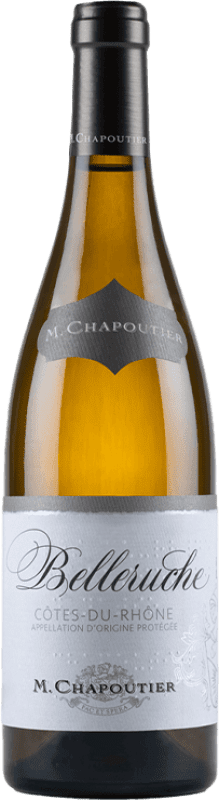 12,95 € | Белое вино Michel Chapoutier Belleruche Blanc старения A.O.C. Côtes du Rhône Рона Франция Grenache White, Roussanne, Viognier, Bourboulenc, Clairette Blanche 75 cl