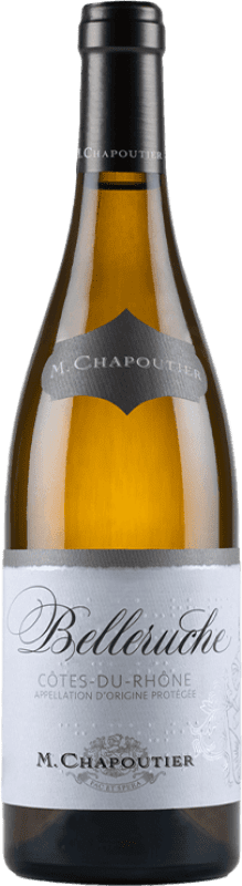 12,95 € | Белое вино Michel Chapoutier Belleruche Crianza — Крианса A.O.C. Côtes du Rhône Рона Франция Garnacha — Гренаш, Roussanne — Руссан, Viognier — Вионье, Bourboulenc — Бурбуленк, Clairette — Клерет 75 cl