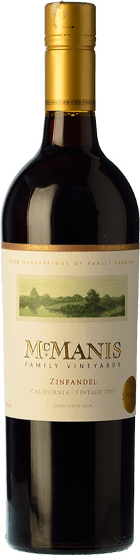 Envio grátis | Vinho Tinto McManis Carvalho I.G. California California Estados Unidos Zinfandel Eco Biológico 75 cl