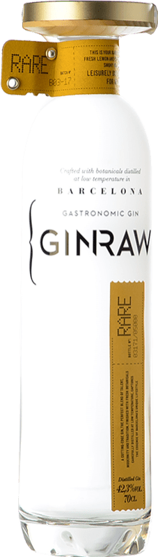 Spedizione Gratuita | Gin Mediterranean Premium Ginraw Barcelona D.O. Catalunya Catalogna Spagna 70 cl