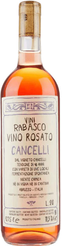 免费送货 | 玫瑰酒 Rabasco Cancelli Rosato D.O.C. Abruzzo 阿布鲁佐 意大利 Montepulciano 75 cl