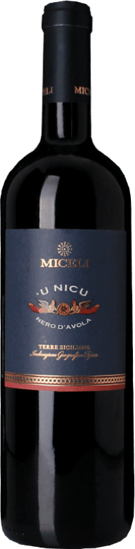 11,95 € | Красное вино Miceli U Nicu I.G.T. Terre Siciliane Сицилия Италия Nero d'Avola 75 cl