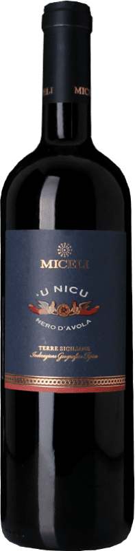 10,95 € 送料無料 | 赤ワイン Miceli U Nicu I.G.T. Terre Siciliane