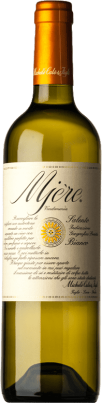 免费送货 | 白酒 Michele Calò & Figli Mjère Bianco I.G.T. Salento 普利亚大区 意大利 Chardonnay, Verdeca 瓶子 Magnum 1,5 L