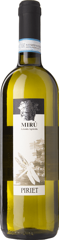 8,95 € Kostenloser Versand | Weißwein Mirù Piriet D.O.C. Colline Novaresi 