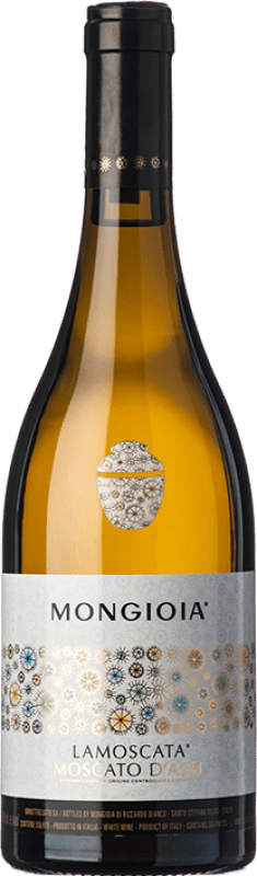 24,95 € Envio grátis | Vinho doce Mongioia La Moscata D.O.C.G. Moscato d'Asti Biológico