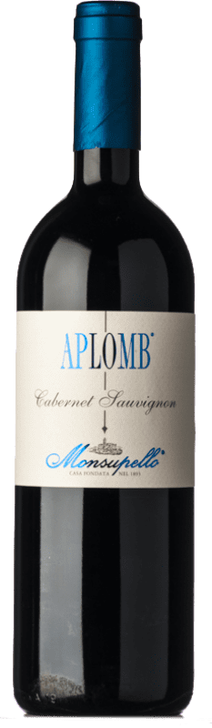 Бесплатная доставка | Красное вино Monsupello Aplomb I.G.T. Provincia di Pavia Ломбардии Италия Cabernet Sauvignon 75 cl