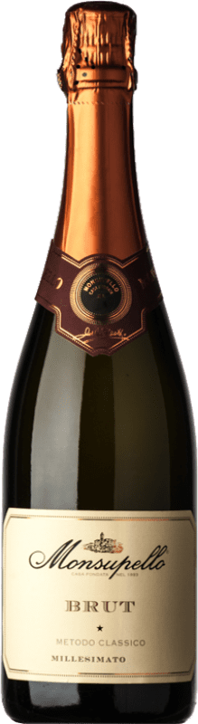 25,95 € Spedizione Gratuita | Spumante bianco Monsupello Metodo Classico Millesimato Brut I.G.T. Lombardia