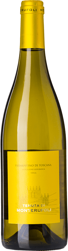 Бесплатная доставка | Белое вино Monterufoli I.G.T. Toscana Тоскана Италия Vermentino 75 cl