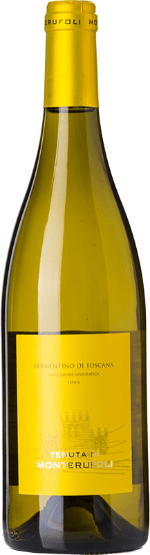 Бесплатная доставка | Белое вино Monterufoli I.G.T. Toscana Тоскана Италия Vermentino — Верментино 75 cl
