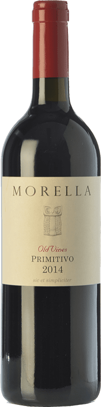 Free Shipping | Red wine Morella Old Vines I.G.T. Salento Puglia Italy Primitivo 75 cl