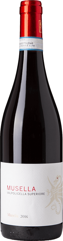 26,95 € | Красное вино Musella Superiore D.O.C. Valpolicella Венето Италия Corvina, Rondinella, Barbera, Corvinone 75 cl