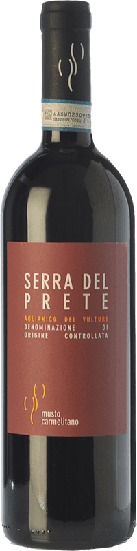 18,95 € Бесплатная доставка | Красное вино Musto Carmelitano Serra del Prete D.O.C. Aglianico del Vulture