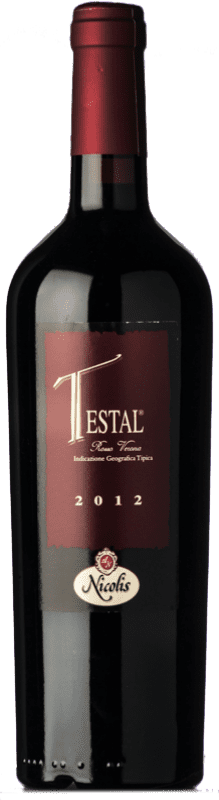 Envio grátis | Vinho tinto Nicolis Testal I.G.T. Veronese Vêneto Itália Corvina 75 cl