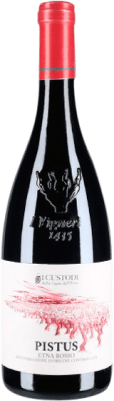 17,95 € Kostenloser Versand | Rotwein I Custodi delle Vigne dell'Etna Pistus D.O.C. Etna Ökologisch