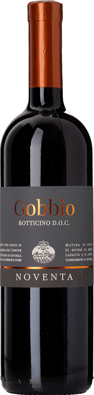 Spedizione Gratuita | Vino Rosso Noventa Gobbio D.O.C. Botticino lombardia Italia Sangiovese, Barbera, Marzemino, Schiava 75 cl