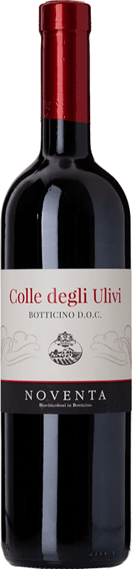 Free Shipping | Red wine Noventa Colle degli Ulivi D.O.C. Botticino Lombardia Italy Sangiovese, Barbera, Marzemino, Schiava Gentile 75 cl