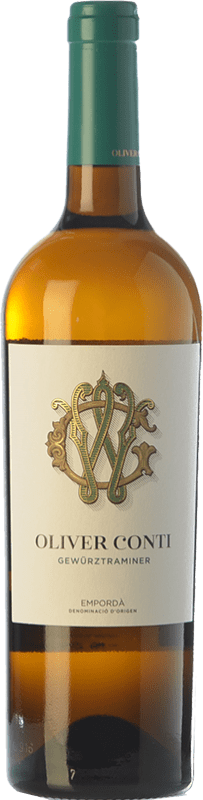 Free Shipping | White wine Oliver Conti Aged D.O. Empordà Catalonia Spain Gewürztraminer 75 cl