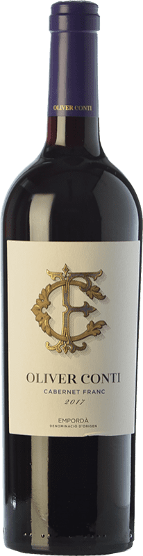 Free Shipping | Red wine Oliver Conti Oak D.O. Empordà Catalonia Spain Cabernet Franc 75 cl