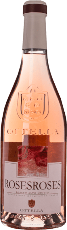 免费送货 | 玫瑰酒 Ottella Roses Roses 年轻的 I.G.T. Alto Mincio 特伦蒂诺 - 上阿迪杰 意大利 Corvina, Rondinella, Lagrein 75 cl