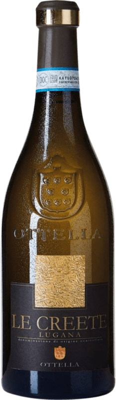 Envío gratis | Vino Blanco Ottella Le Creete D.O.C. Lugana Veneto Italia Trebbiano 75 cl