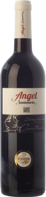 Free Shipping | Red Wine Pagos de Leza Angel Santamaría VS Vendimia Seleccionada — Selected Harvest Crianza — Aged D.O.Ca. Rioja The Rioja Spain Tempranillo 75 cl
