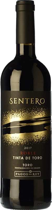 11,95 € | 红酒 Pagos del Rey Sentero 橡木 D.O. Toro 卡斯蒂利亚莱昂 西班牙 Tempranillo 75 cl