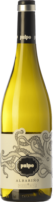 22,95 € Envio grátis | Vinho branco Pagos del Rey Pulpo D.O. Rías Baixas