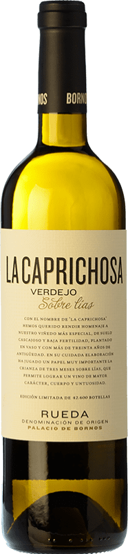 10,95 € | White wine Palacio de Bornos La Caprichosa Crianza D.O. Rueda Castilla y León Spain Verdejo Bottle 75 cl