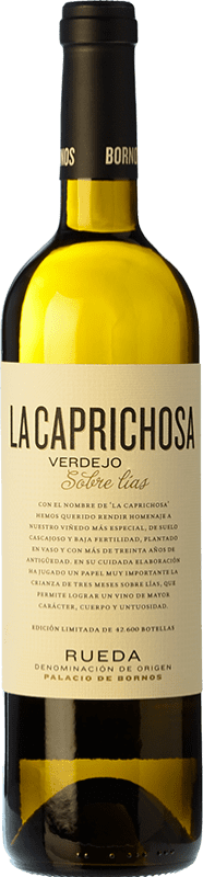 Envoi gratuit | Vin Blanc Palacio de Bornos La Caprichosa Crianza D.O. Rueda Castille et Leon Espagne Verdejo 75 cl