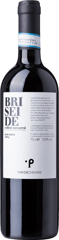 Spedizione Gratuita | Vino rosso Paride Chiovini Briseide D.O.C. Colline Novaresi  Piemonte Italia Rara 75 cl