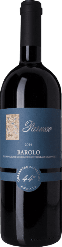 45,95 € Free Shipping | Red wine Parusso 44a Annata Etichetta Blu D.O.C.G. Barolo