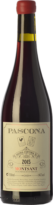 11,95 € Free Shipping | Red wine Pascona Clàssic Negre Crianza D.O. Montsant Catalonia Spain Grenache, Carignan Bottle 75 cl