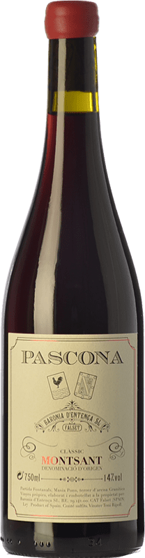 13,95 € | Rotwein Pascona Klassisch Crianza — Kurze Fassreifung D.O. Montsant Katalonien Spanien Garnacha — Grenache, Cariñena — Carignan 75 cl