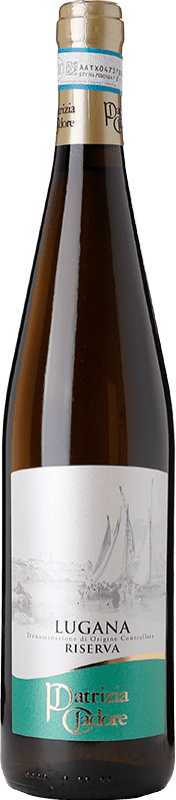 Kostenloser Versand | Weißwein Patrizia Cadore Reserve — Gereift D.O.C. Lugana Lombardei Italien Trebbiano 75 cl