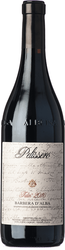 21,95 € | Vinho tinto Pelissero Tulin D.O.C. Barbera d'Alba Piemonte Itália Barbera 75 cl