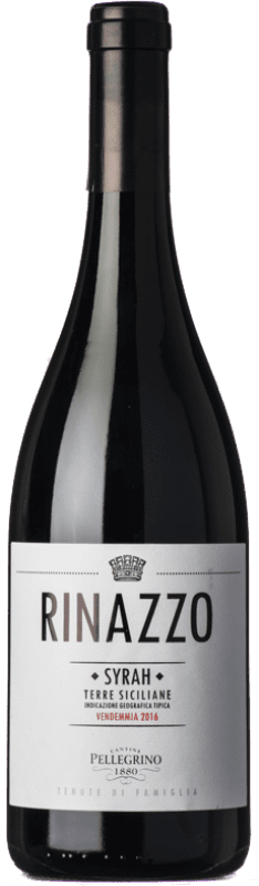 12,95 € | Red Wine Cantine Pellegrino Rinazzo I.G.T. Terre Siciliane Sicily Italy Syrah — Shiraz 75 cl