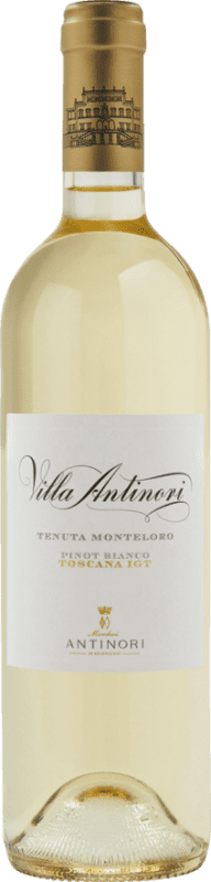 24,95 € Spedizione Gratuita | Vino bianco Marchesi Antinori Villa Antinori Tenuta Montelobo I.G.T. Toscana