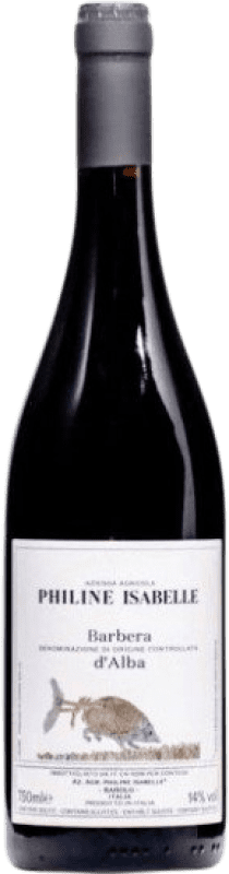 Envío gratis | Vino tinto Philine Isabelle D.O.C. Barbera d'Alba Piemonte Italia Barbera Ecológico 75 cl