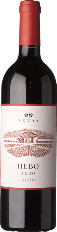 17,95 € | Red wine Petra Hebo I.G.T. Toscana Tuscany Italy Merlot, Cabernet Sauvignon, Sangiovese Bottle 75 cl