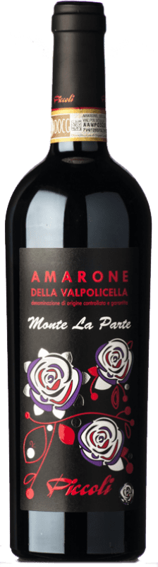 Бесплатная доставка | Красное вино Piccoli Daniela Monte La Parte D.O.C.G. Amarone della Valpolicella Венето Италия Corvina, Rondinella, Corvinone, Molinara, Oseleta, Croatina 75 cl