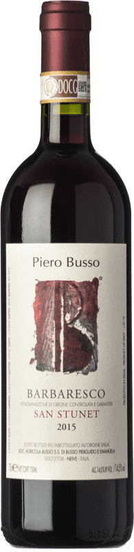 59,95 € | Красное вино Piero Busso San Stunet D.O.C.G. Barbaresco Пьемонте Италия Nebbiolo 75 cl