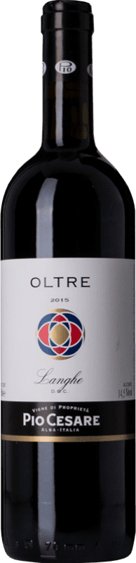 24,95 € | Red wine Pio Cesare Rosso Oltre D.O.C. Langhe Piemonte Italy Merlot, Cabernet Sauvignon, Petit Verdot, Nebbiolo, Barbera 75 cl